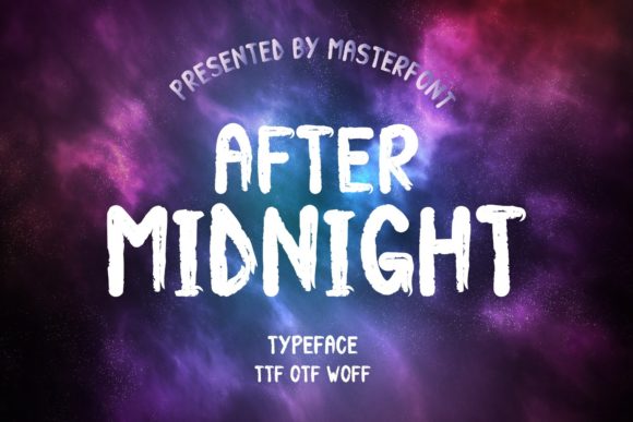 After Midnight: A Display Font That Elevates Editorial Design
