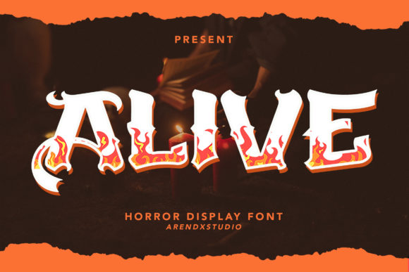 Alive Font for Bold Digital Branding