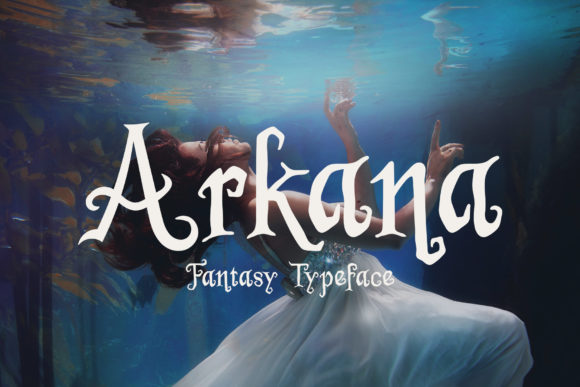 Arkana: A Whimsical Font for Modern Editorial Design