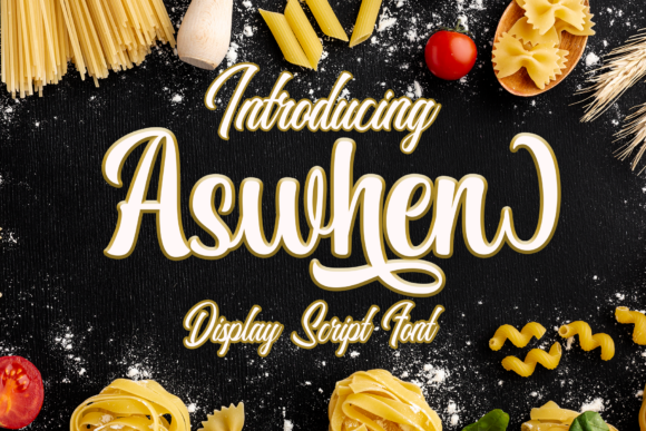 Aswhen Font for Web Design and Brand Identity