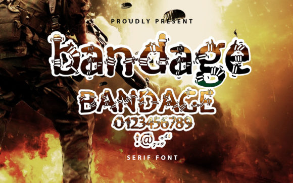 Bandage Font for Branding Projects
