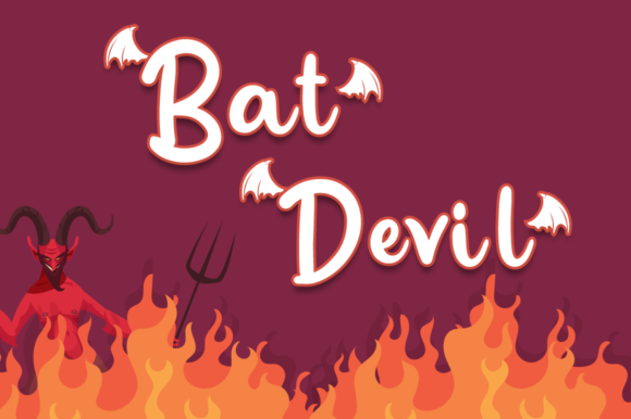 Bat Devil: A Cute Display Font for Your Brand