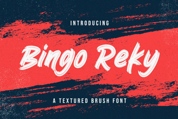 Bingo Reky Font for Web Design and Branding