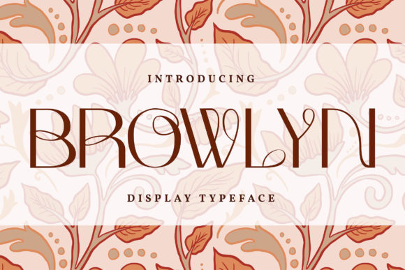 Browlyn: A Modern Display Font for Thoughtful Editorial Design