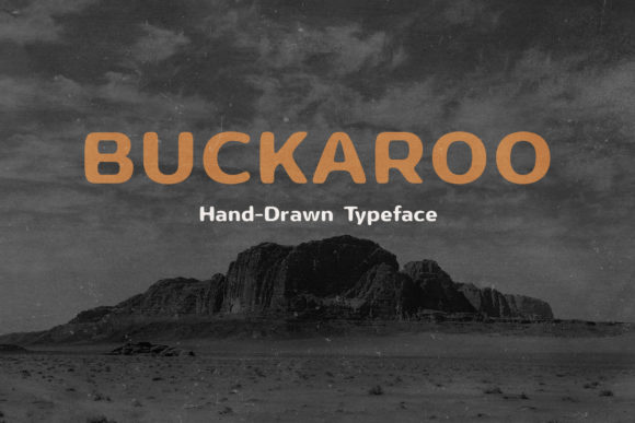 Buckaroo: A Vintage-Inspired Font for Bold Editorial Design
