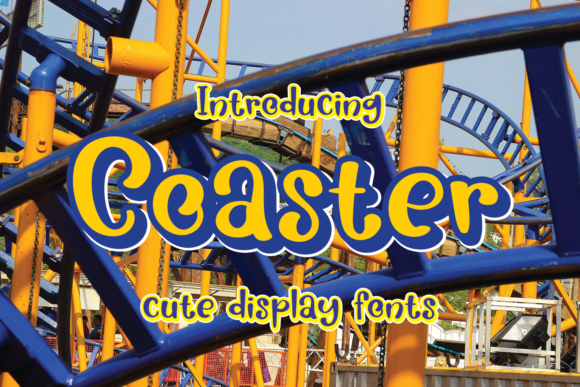 Coasters: A Display Font with Personality for Editorial Projects