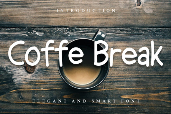 Coffe Break Font for Handmade Creations
