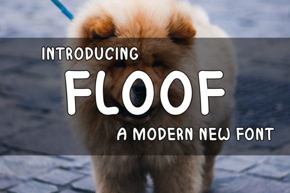Floof Font for Web Design and Brand Identity