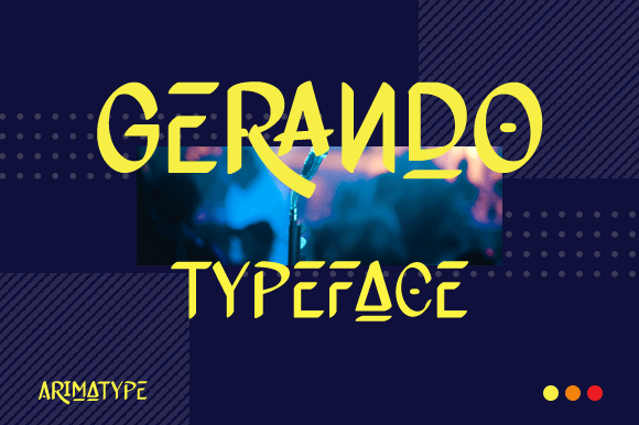 Gerando: A Modern Display Font for Branding Projects