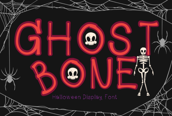 Ghost Bone Display Font Review