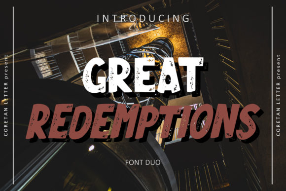 Great Redemptions Font for Handmade Creations