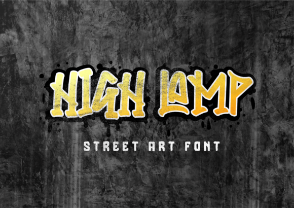 High Lamp Font for Business Branding