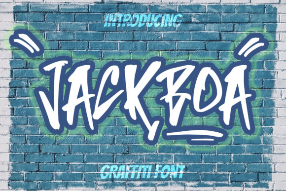Jackboa: The Creative Display Font for Bold Brand Identity