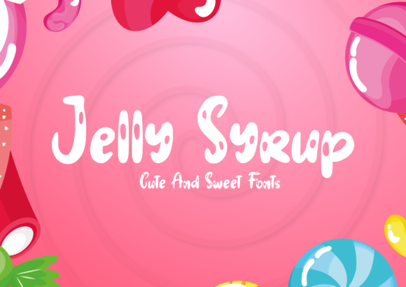 Jelly Syrup Font for Playful Web Design