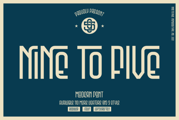 Make Your Brand Stand Out with the Nine to Five Font