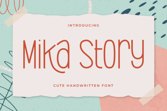 Mika Story Font for Editorial Design and Content Creation