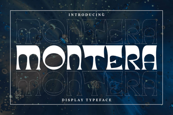 Montera: A Display Font for Bold Brand Statements