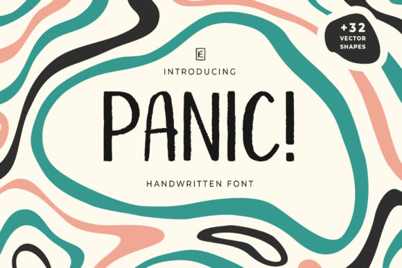 Panic Font for Branding Projects
