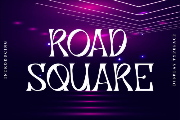 Roadsquare: A Display Font for Bold Branding
