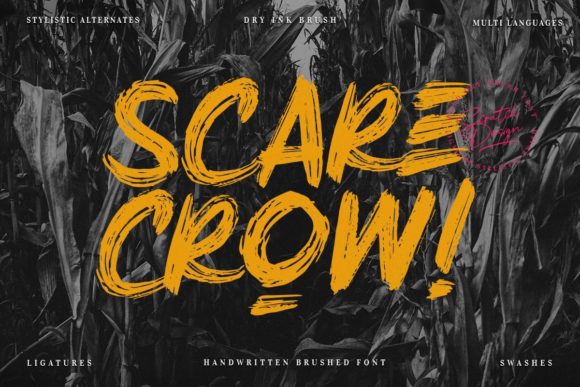 Scarecrow Font for Web Design Projects