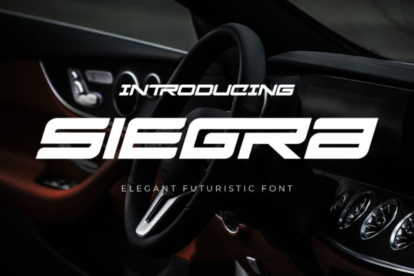 Siegra: The Bold Display Typeface for Modern Editorial Design
