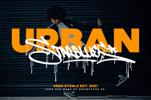 Urban Starblues Font for Handmade Creations