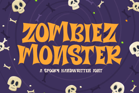 Zombiez Monster Font Review for Branding Projects